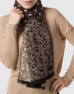 Winding Sphere Fashion Scarf