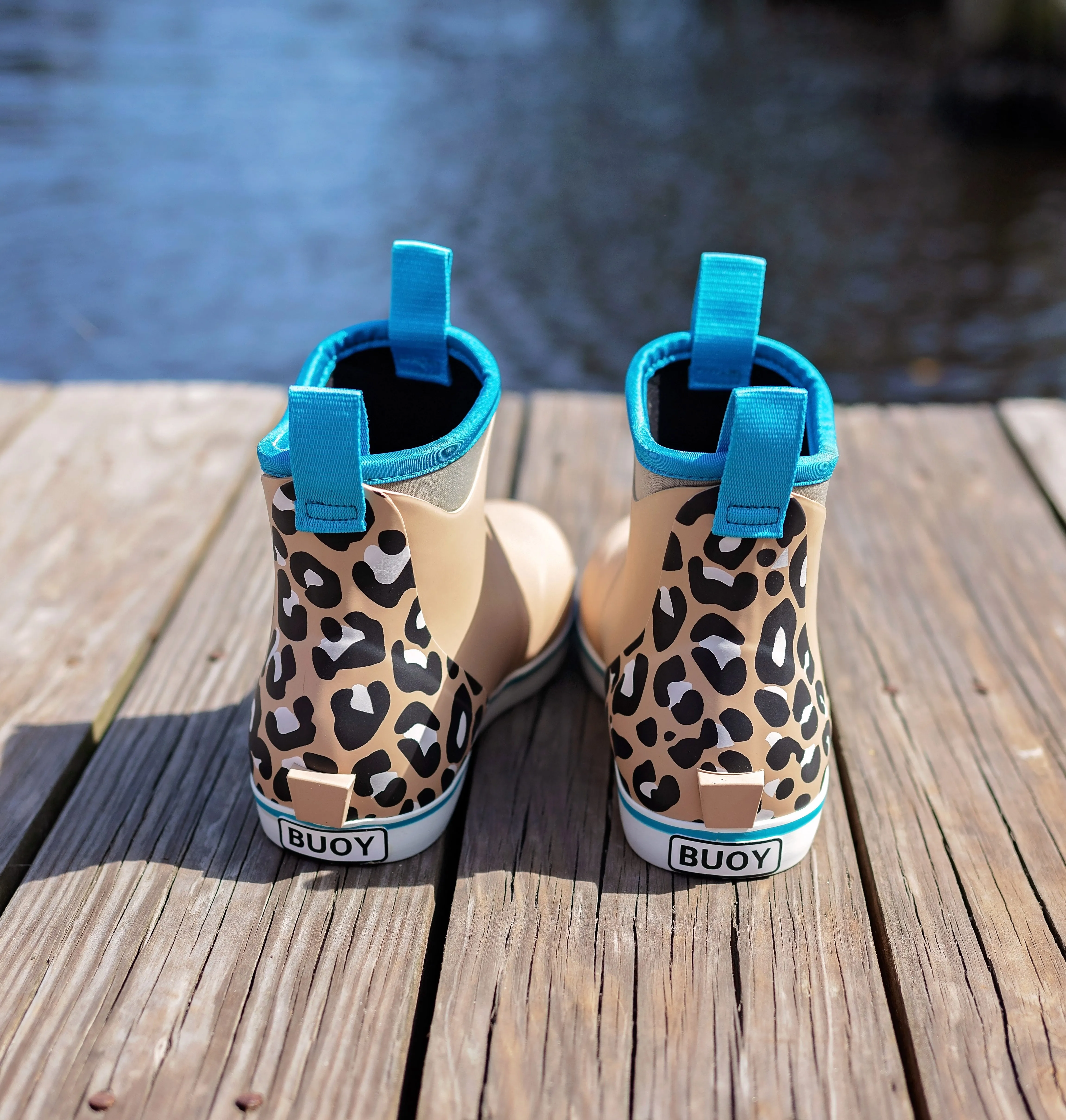 Women’s Tan Cheetah Buoy Boots