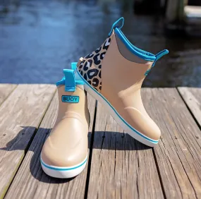 Women’s Tan Cheetah Buoy Boots