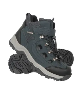 Womens/ladies adventurer adaptive waterproof walking boots navy/black Mountain Warehouse