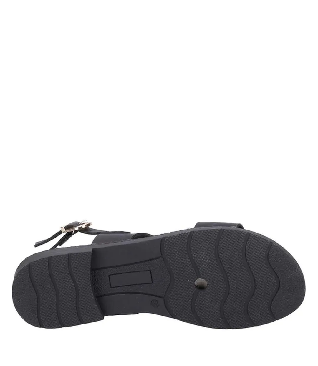 Womens/ladies mia sandals black Divaz