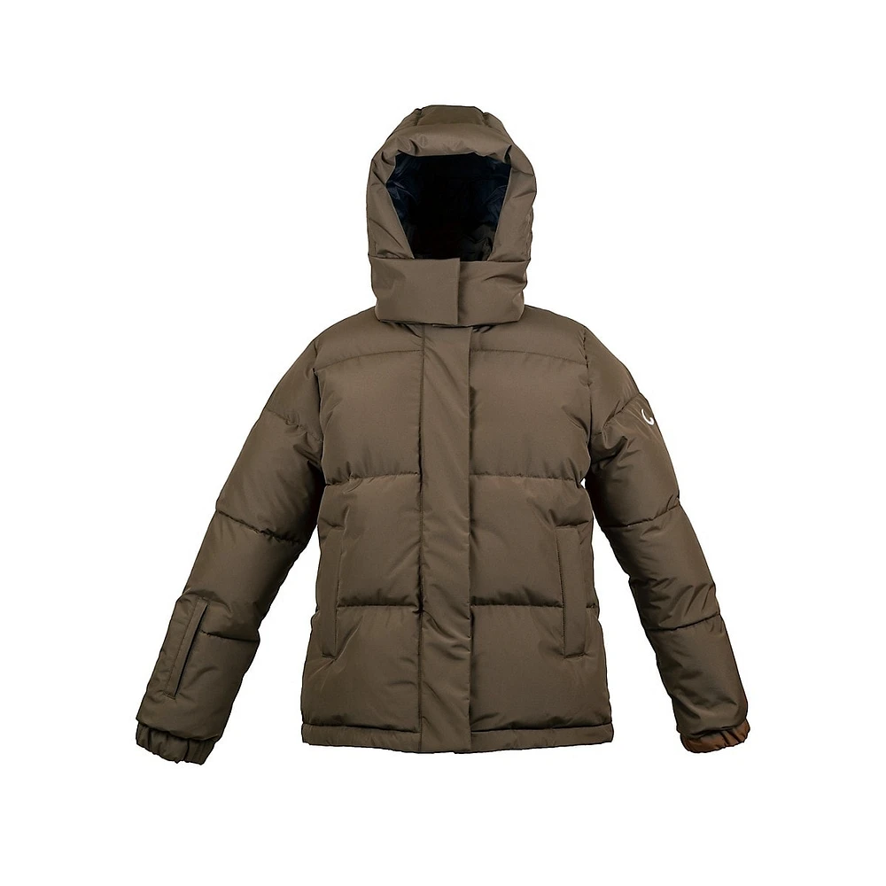 WUXLY Outerwear Removable-Hood Water-Resistant Eka Puffer