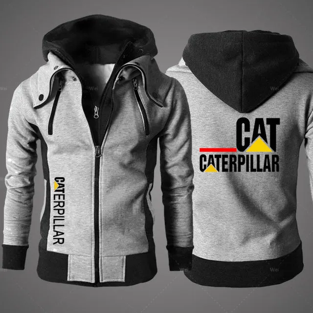 Xituodai 2022 New Cat Caterpillar Tractor Men's Clothing Sweatshirts Male Jackets Fleece Warm Hoodies Quality SportsWear Harajuk