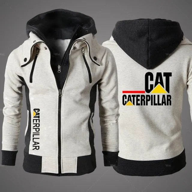 Xituodai 2022 New Cat Caterpillar Tractor Men's Clothing Sweatshirts Male Jackets Fleece Warm Hoodies Quality SportsWear Harajuk