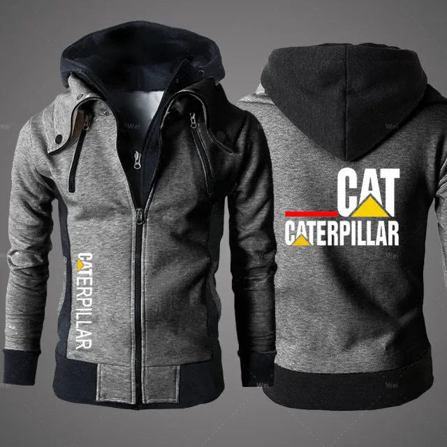 Xituodai 2022 New Cat Caterpillar Tractor Men's Clothing Sweatshirts Male Jackets Fleece Warm Hoodies Quality SportsWear Harajuk