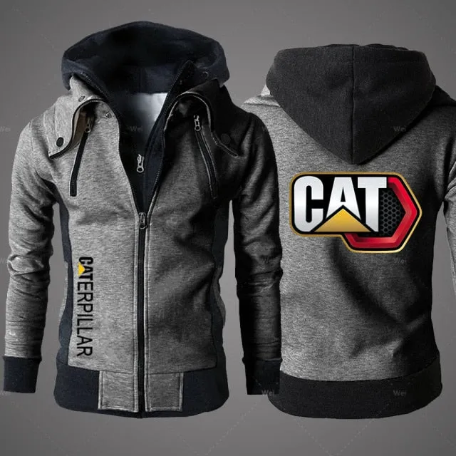 Xituodai 2022 New Cat Caterpillar Tractor Men's Clothing Sweatshirts Male Jackets Fleece Warm Hoodies Quality SportsWear Harajuk