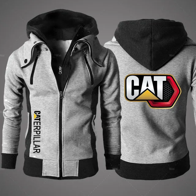 Xituodai 2022 New Cat Caterpillar Tractor Men's Clothing Sweatshirts Male Jackets Fleece Warm Hoodies Quality SportsWear Harajuk