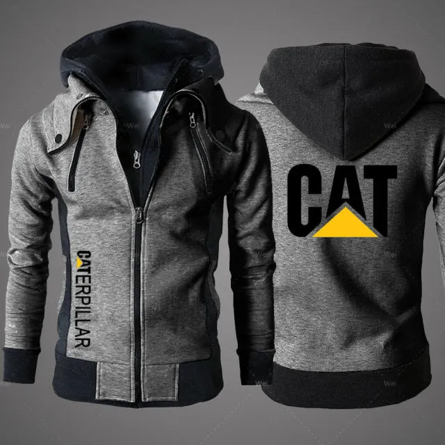 Xituodai 2022 New Cat Caterpillar Tractor Men's Clothing Sweatshirts Male Jackets Fleece Warm Hoodies Quality SportsWear Harajuk