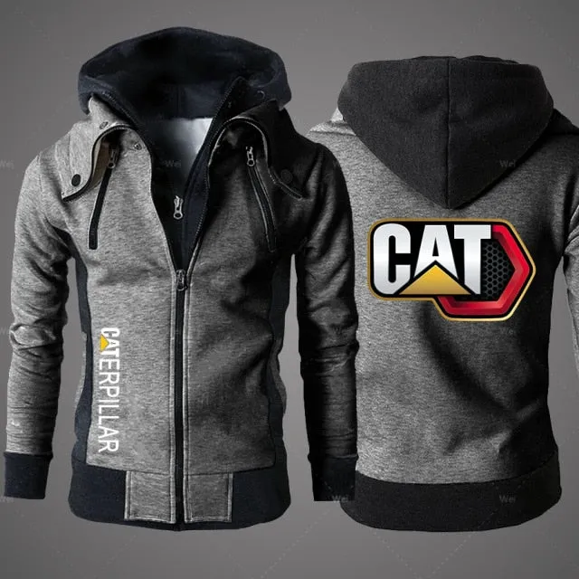 Xituodai 2022 New Cat Caterpillar Tractor Men's Clothing Sweatshirts Male Jackets Fleece Warm Hoodies Quality SportsWear Harajuk