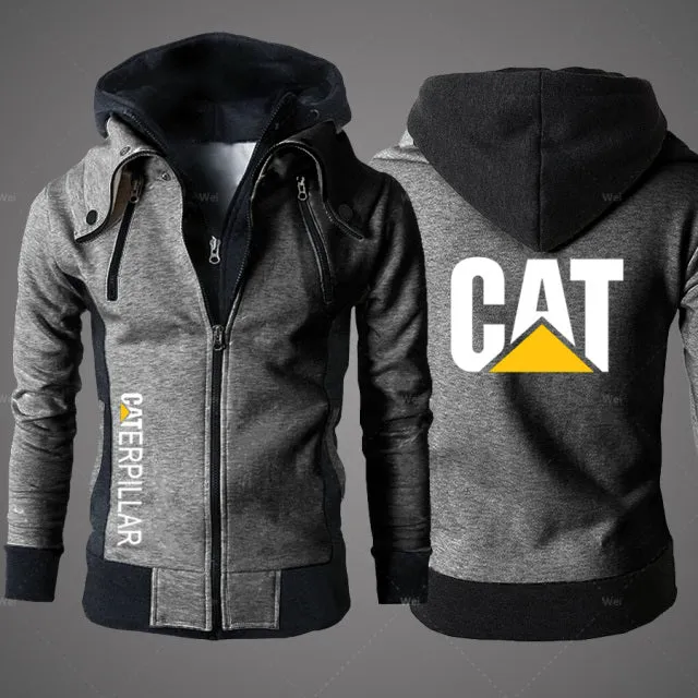 Xituodai 2022 New Cat Caterpillar Tractor Men's Clothing Sweatshirts Male Jackets Fleece Warm Hoodies Quality SportsWear Harajuk