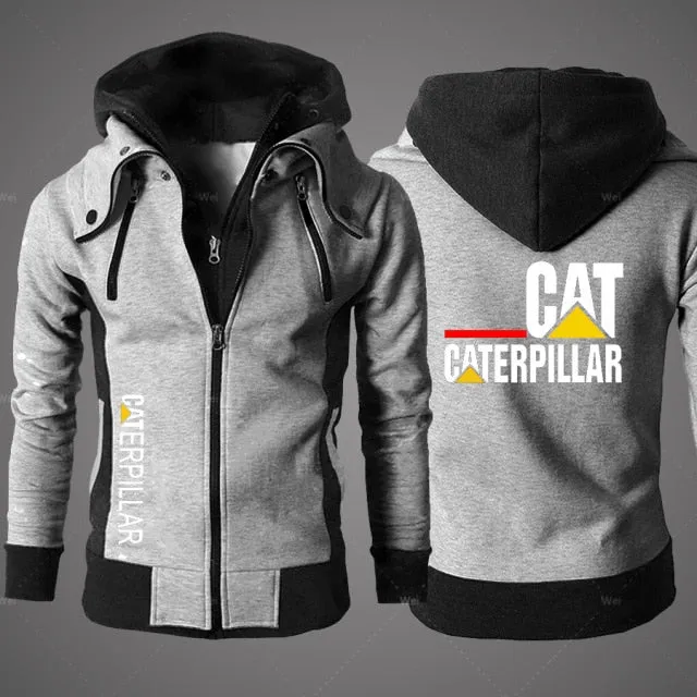 Xituodai 2022 New Cat Caterpillar Tractor Men's Clothing Sweatshirts Male Jackets Fleece Warm Hoodies Quality SportsWear Harajuk