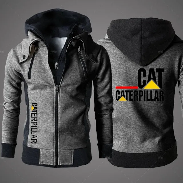 Xituodai 2022 New Cat Caterpillar Tractor Men's Clothing Sweatshirts Male Jackets Fleece Warm Hoodies Quality SportsWear Harajuk